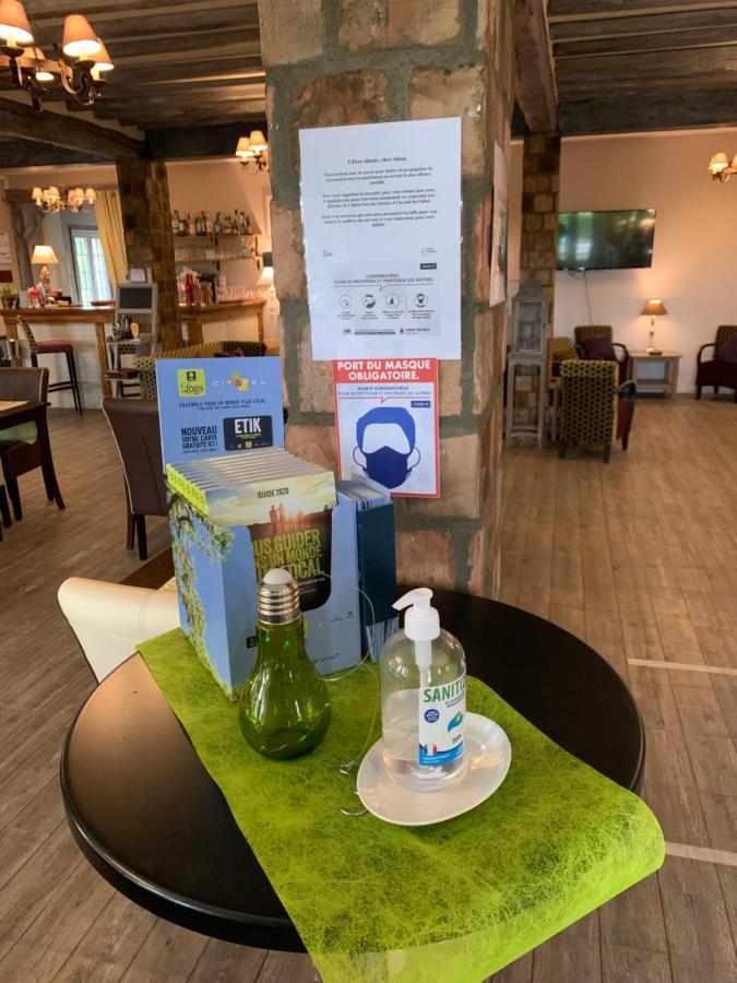 Logis Hotel Les Nympheas Chaufour-lès-Bonnières Bagian luar foto