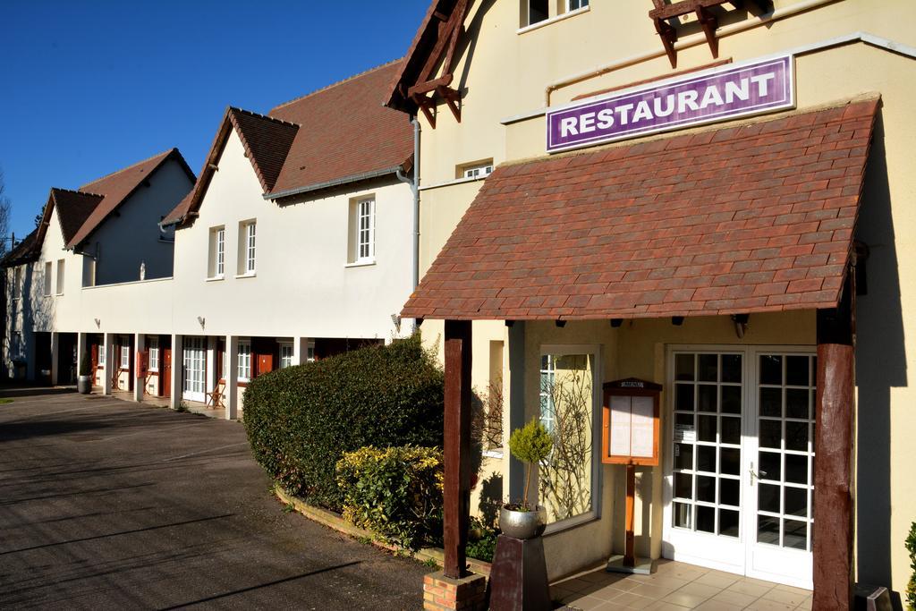 Logis Hotel Les Nympheas Chaufour-lès-Bonnières Bagian luar foto
